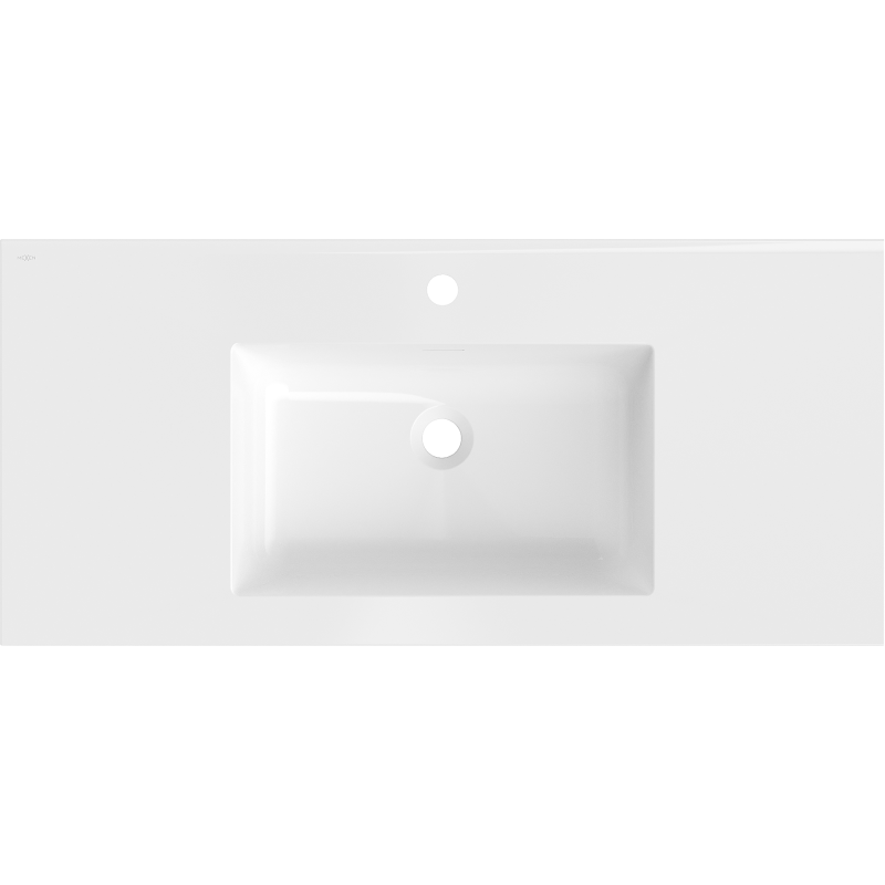 Mexen Otis ingebouwde wastafel 101 x 46,5 cm, wit glans - 25181000