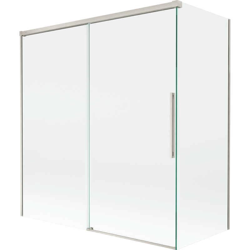 Mexen Rox παραβάν μπάνιου 2 φύλλων συρόμενο 150 + 70 x 150 cm, διάφανο,