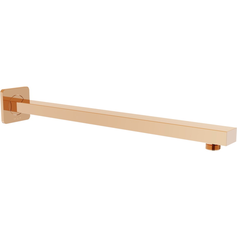Mexen Cube braccio doccia a parete 40 cm oro rosa - 79112-60
