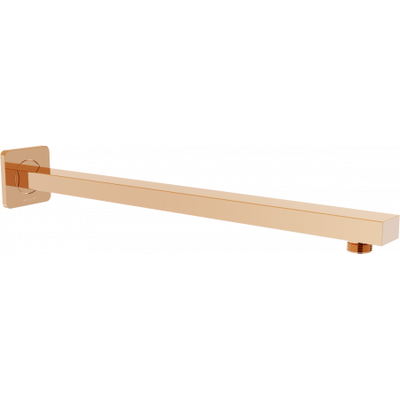 Mexen Cube Wall-mounted shower arm 40 cm rose gold - 79112-60
