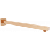 Mexen wall-mounted shower arm 40 cm rose gold - 79112-60