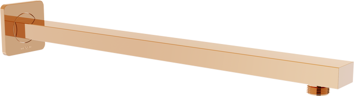 Mexen braccio doccia a parete 40 cm oro rosa - 79112-60