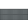 Mexen Rivel badkamerkast 120 cm met wastafel Otis, 2 lades, geribbeld, grafiet mat/wit mat - 91A20-12047-2-BFF66-W18M