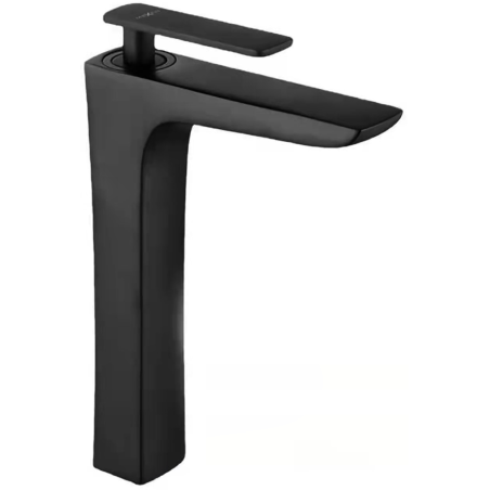Mexen Indus grifo alto para lavabo, negro - 744610-70