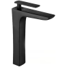 Mexen Indus grifo alto para lavabo, negro - 744610-70