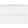 Mexen Rivel Badezimmer-Unterschrank 70 cm mit Waschbecken Vela, 2 Schubladen, geriffelt, weiß matt - 91A20-07047-2-BFF01-W23M01