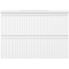 Mexen Rivel badkamerkast 70 cm met wastafel Vela, 2 laden, gegroefd, wit mat - 91A20-07047-2-BFF01-W23M01