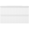 Mexen Rivel Badezimmerunterschrank 80 cm mit Waschbecken Vela, 2 Schubladen, geriffelt, weiß matt - 91A20-08047-2-BFF01-W23M01