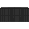 Mexen Rivel 100 cm vannitoakapp valamu Vela, 2 sahtli, soonelised, must matt - 91A20-10047-2-BFF71-W23M71