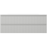 Mexen Rivel badkamerkast 120 cm met wastafel Vela, 2 lades, geribbeld, grijs mat/wit mat - 91A20-12047-2-BFF62-W23M0
