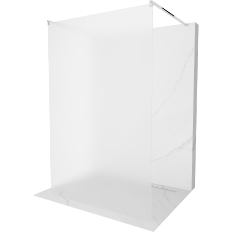 Mexen Kioto paroi de douche indépendante 110 x 200 cm, givré 8 mm, chrome - 800-110-002-01-30