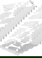 Mexen Kioto fristående duschvägg 110 x 200 cm, vit våg 8 mm, krom - 800-110-002-01-97