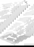 Mexen Kioto paroi de douche autoportante 110 x 200 cm, vague blanche 8 mm, chrome - 800-110-002-01-97