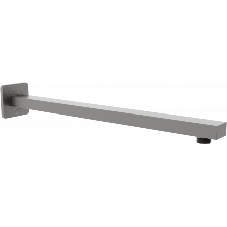 Mexen muurbevestigde douchearm 40 cm, geborsteld pistoolgrijs - 79112-66