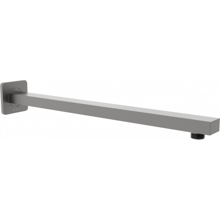 Mexen väggmonterad duscharm 40 cm, borstat gun gray - 79112-66