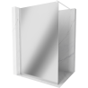 Mexen Kioto douchewand Walk-in 90 x 200 cm, spiegel 8 mm, wit - 800-090-101-20-50