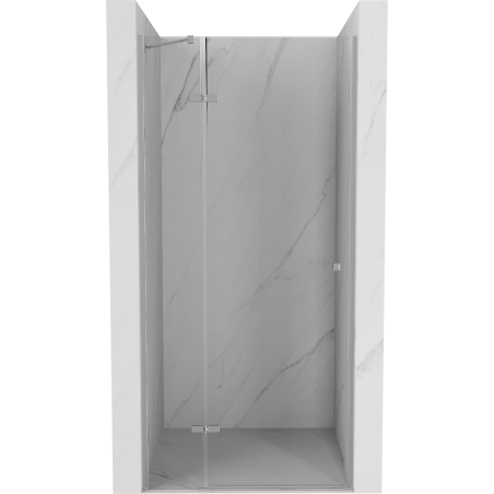 Mexen Roma 70 cm openslaande douchedeur, transparant, chroom - 854-070-000-01-00
