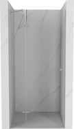 Mexen Roma swing shower door 80 cm, transparent, chrome - 854-080-000-01-00