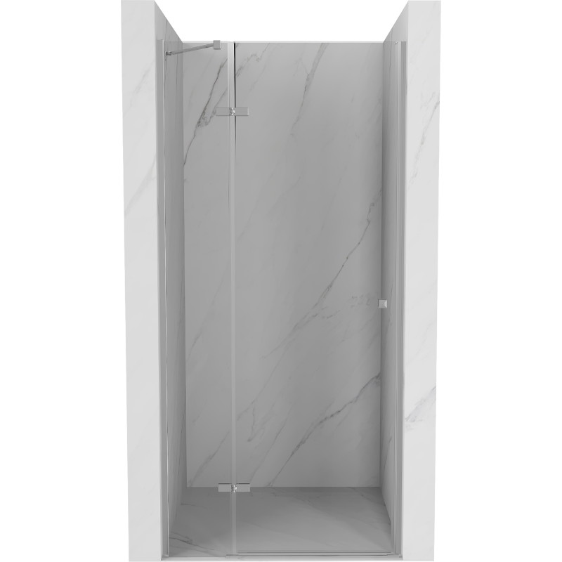 Mexen Roma hinged shower door 120 cm, transparent, chrome - 854-120-000-01-00