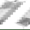 Mexen Apia schuifdouchecabine 100 x 100 cm, witte strepen, chroom - 840-100-100-01-20
