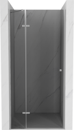 Mexen Roma swing shower door 70 cm, graphite, chrome - 854-070-000-01-40
