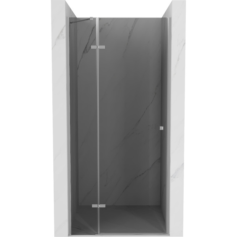 Mexen Roma ljulja radi tuš kabine 80 cm, grafit, krom - 854-080-000-01-40