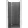 Mexen Roma draaideur douchedeur 80 cm, grafiet, chroom - 854-080-000-01-40