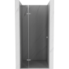 Mexen Roma scharnierende douchedeuren 80 cm, grafiet, chroom - 854-080-000-01-40