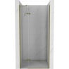 Mexen Roma swing shower door 100 cm, transparent, gold - 854-100-000-50-00