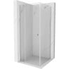 Mexen Roma cabine de douche pivotante 70 x 70 cm, transparent, chrome - 854-070-070-01-00
