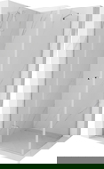 Mexen Roma douchecabine met draaideur 90 x 90 cm, transparant, chroom - 854-090-090-01-00