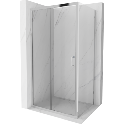 Mexen Apia kabina prysznicowa rozsuwana 95 x 70 cm, transparent, chrom - 840-095-070-01-00