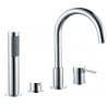 Mexen Alma bathtub faucet, chrome - 75032-00