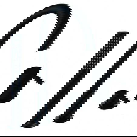 Mexen Alma torneira de banheira, preta - 75032-70