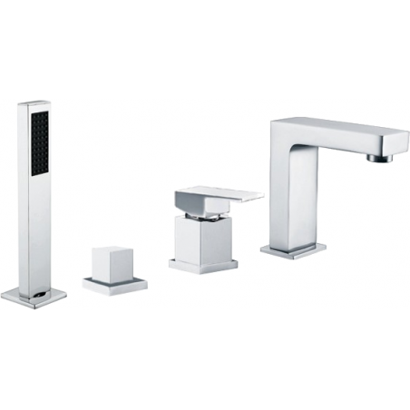 Mexen Cube bathtub faucet, chrome - 72932-00