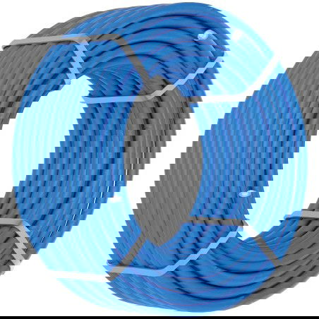 Mexen AL-O Rohr PE-Xb/AL/PE-Xb 16 x 2 mm in blauer Isolierung, 100 m - W97105-121600-100