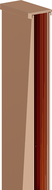 Mexen Wandverkleidung für Duschwand, Roségold - 800-00-60
