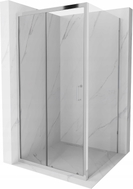 Mexen Apia sliding shower cabin 90 x 90 cm, transparent, chrome - 840-090-090-01-00