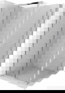 Mexen Apia douchecabine schuifdeur 100 x 100 cm, transparant, chroom - 840-100-100-01-00