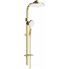 Mexen Q05 columna de ducha, dorada/blanca - 798050595-50