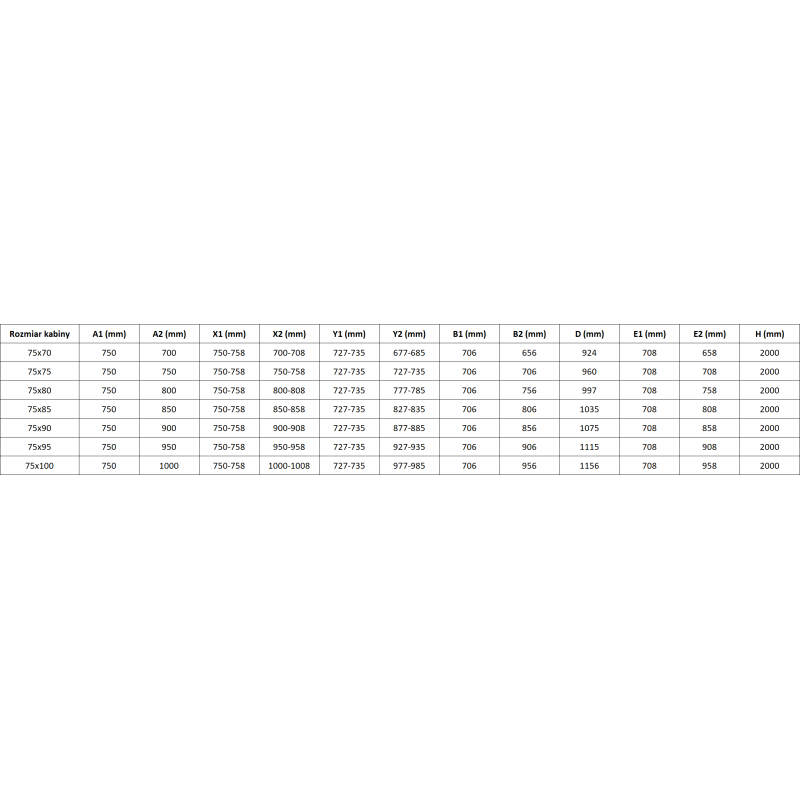 Mexen Lunar-B Duo draaideur douchecabine 75 x 75 cm, transparant, geborsteld kanongrijs - 832-075L-075P-66-00