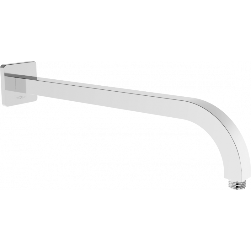 Mexen väggmonterad duscharm 38 cm krom - 79113-00