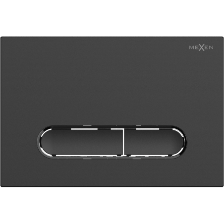Mexen Fenix 11 bouton de chasse d'eau, noir mat - 601103