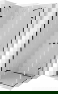 Mexen Roma Duo douchecabine scharnierend 100 x 100 cm, transparant, zwart - 854-100-100-70-00-02