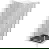 Mexen Roma cabine de duche de abrir 80 x 80 cm, transparente, cromada + base Flat, preta - 854-080-080-01-00-4070