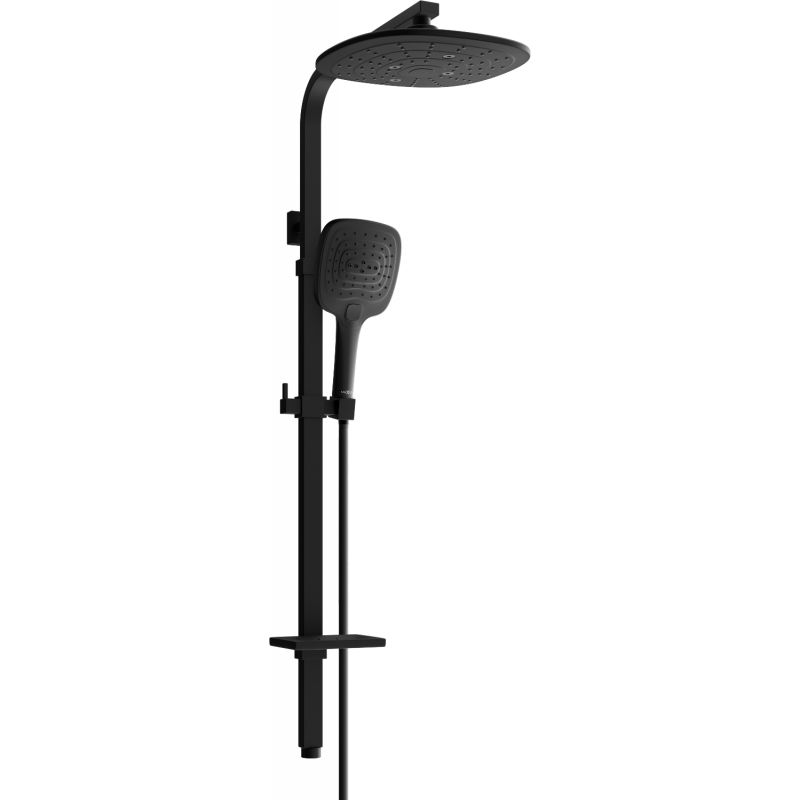 Mexen Q17 duschkolonn, svart - 798171795-70