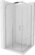 Mexen Rio square shower enclosure 90 x 90 cm, transparent, chrome - 860-090-090-01-00