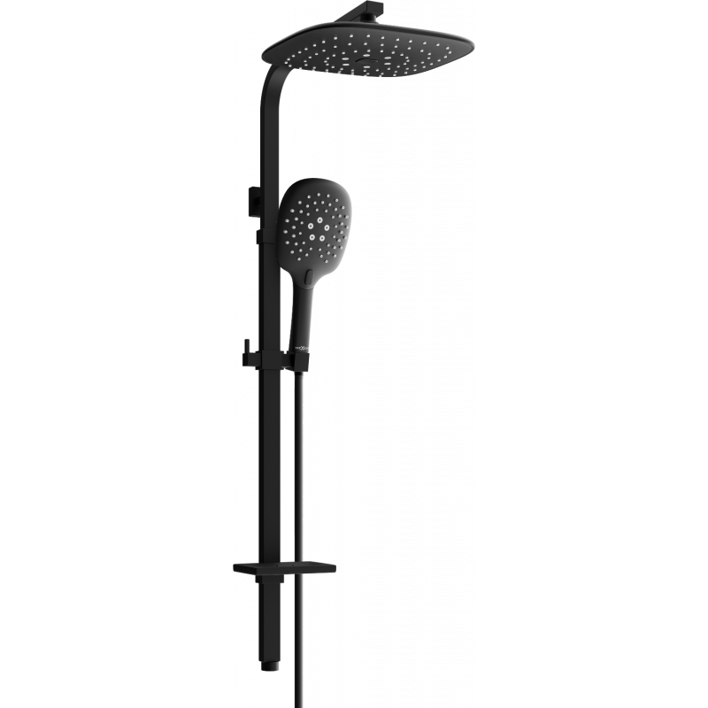 Mexen Q22 suihkupylväs, musta - 798222295-70