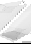 Mexen Kioto parete doccia autoportante 140 x 200 cm, trasparente/gelo 8 mm, cromo - 800-140-002-01-35