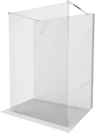 Mexen Kioto slobodno stojeći tuš zid 130 x 200 cm, prozirno 8 mm, krom - 800-130-002-01-00